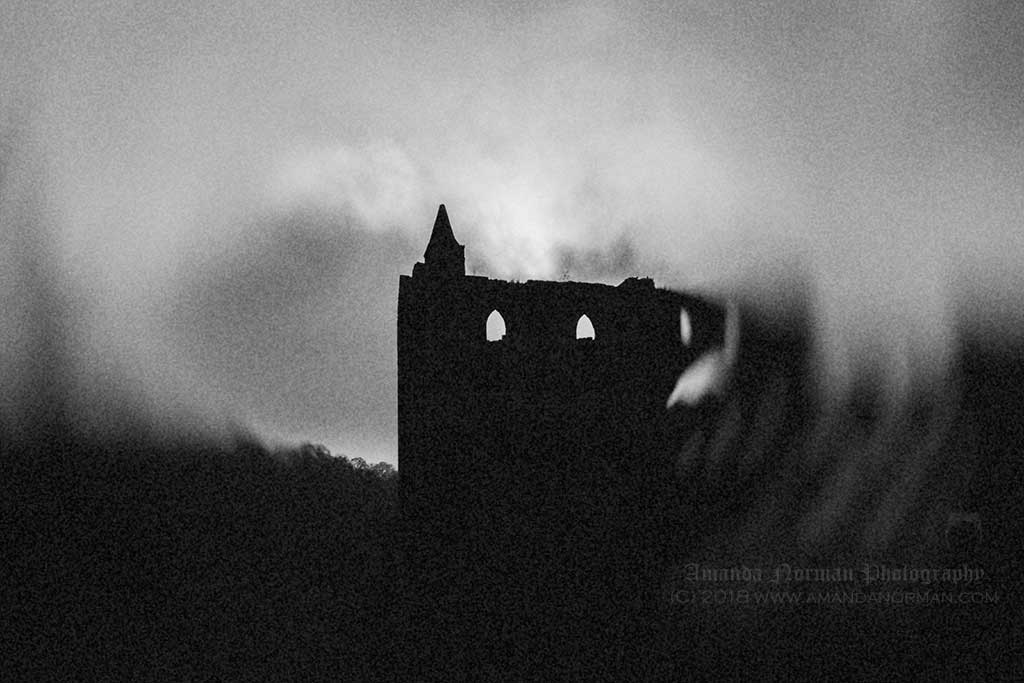 The ruins of Rievaulx Abbey in Yorkshire Gothic Abbey Rievaulx