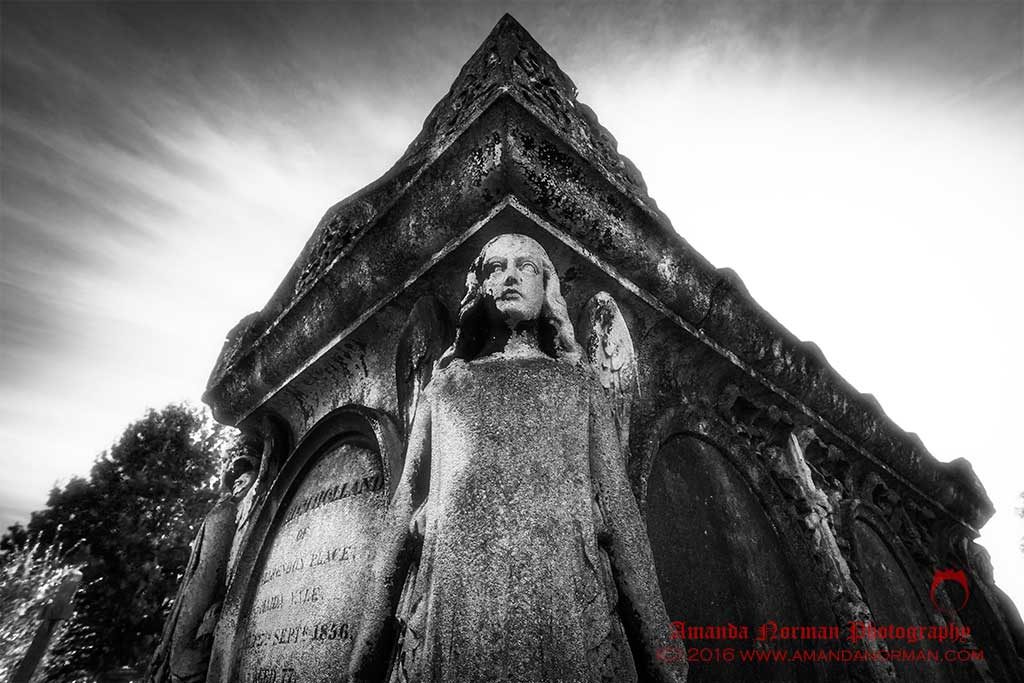 Angel on Sarcophagus